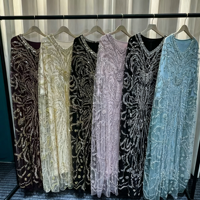 Nouvelles Robes de Soirée Islamiques Turques à Perles, Grande Taille, Très Vendues, Prix d'Usine