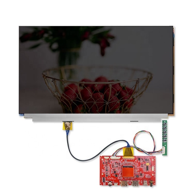15.6 Inch UHD Ips Monitor 4K 40 Pin 3840*2160 LCD Panel Controller Board For LCD Laptop Screen Replacement Without Backlight