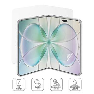 Protector de Pantalla Plegable Personalizado para iPhone Duo, con Cristal Exterior y Película Interior Flexible de Hidrogel TPU PET Suave - Product Image 2