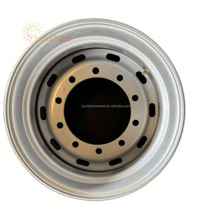 Velg Roda 13x22.5 Buatan Khusus 22.5 Inci Velg Baja Tubeless Tugas Berat 13.00*22.5 Velg Truk untuk 425/65R22.5 - Product Image 3