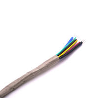 Harness Elektronik Terlindung UL3132 # 22 + MX3.0(43025)-2*4P Kabel Harness Mesin Elektronik 32AWG Berinsulasi PTFE