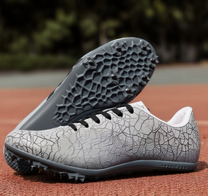 Nouvelle conception, vente directe d'usine, chaussures à <span class=keywords><strong>pointes</strong></span> de course à pied pour hommes, femmes et enfants, <span class=keywords><strong>pointes</strong></span> d'<span class=keywords><strong>athlétisme</strong></span>, chaussures de piste et de terrain - Product Image 3