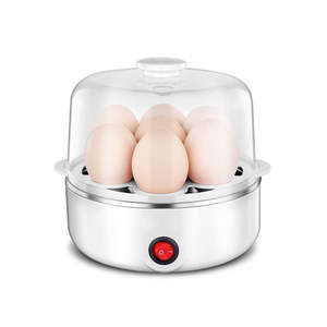 Mini <b>Electric</b> 7-Capacity Poacher Plastic Soft-Boiled Egg Maker for Kitchen Cooking and <b>Gadgets</b> - Product Image 1