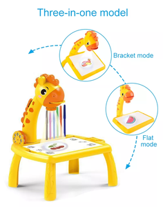 ITTL all'ingrosso di vendita calda educativo disegno giocattolo pittura tavolo per bambini disegno <span class=keywords><strong>proiettore</strong></span> apprendimento scrivania con musica leggera - Product Image 4