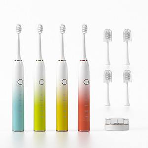 Brosse à dents électrique sonique rechargeable 1200mAh, charge inductive, réglage multi-vitesses pour adultes - Product Image 5