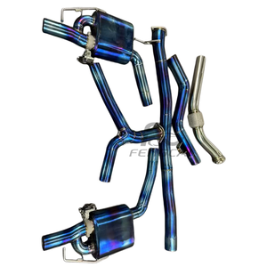 Système d'échappement Catback avec silencieux pour Mercedes Benz <span class=keywords><strong>AMG</strong></span> GT50 GT53 E53 3.0T 2019-2022, en alliage de titane OEM, pour mise à niveau du système d'échappement automobile - Product Image 4