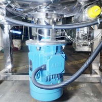 Cuve de mélange électrique en acier inoxydable 200L 500L pour détergent liquide, shampoing et gel douche