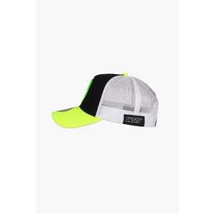 Gorra Trucker Premium Blanca 100% Poliéster, Diseño VR46 con Patrocinio Monster Energy, Multi-Panels, Ajustable, para Exportación - Product Image 3