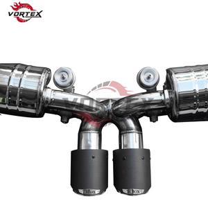 Système d'échappement Catback à soupapes Vortex Custom 304SS pour Porsche 911 Carrera 991 GT3 4.0 - Product Image 4