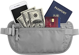 <span class=keywords><strong>Riñonera</strong></span> de viaje al aire libre para hombre y <span class=keywords><strong>mujer</strong></span>, bolsa para deportes de escalada, caza, entrenamiento, Rfid, cinturón plano, protección - Product Image 2