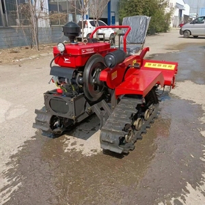 Mini Tractor Diesel <span class=keywords><strong>de</strong></span> Bajo Perfil, 2 Cilindros, 4x4, con Motor <span class=keywords><strong>de</strong></span> 19HP, Micro Cultivador y Rotocultivador - Product Image 4