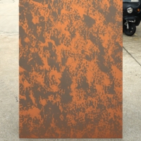 Panel Decorativo Flexible de Gran Tamaño para Paredes, Serie Rust, Material de Construcción Nuevo, Uso Interior y Exterior, Impermeable y Resistente al Fuego