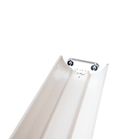 Projet d'importation : luminaires LED T8 durables et fins de 120 cm, 60 cm, 150 cm, tube fluorescent double, lampe à barre avec couvercle, deux supports