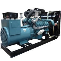 Grupo Electrógeno Diésel Móvil Trifásico SPM THL M1670 1670kW/2087.5kVA Serie MTU, Tipo Silencioso Insonorizado para Exteriores, 1500 rpm