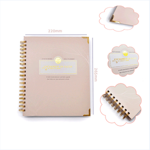<span class=keywords><strong>Agenda</strong></span> Personalizada 2027, Impresa, Tapa Dura, Espiral, Hojas Sueltas, PP Resistente, Negra, para Mujer, Diario Semanal y Mensual, Organizador - Product Image 6