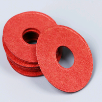 Entretoises isolantes plates rouges en papier, résistantes aux hautes températures, pour vis, boîtiers d'ordinateur, cartes mères, protection contre les surtensions