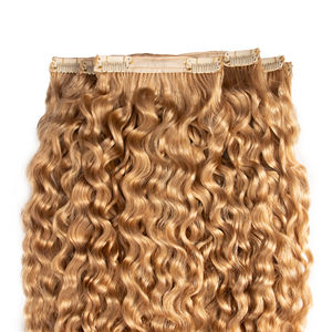 Hot Selling Remy Haarband Clip Ins Fabrieksprijs Dubbel Getrokken 100% Ruwe Dikke Eindclip Ins Haarverlenging - Product Image 4