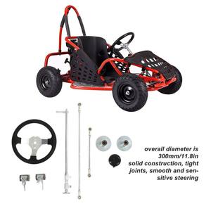 300mm Go Karts Kit de volant Biellette Rotule Kit d'arbre de crémaillère pour <span class=keywords><strong>100cc</strong></span> 125cc 140cc 150cc Go Kart <span class=keywords><strong>Quad</strong></span> - Product Image 3