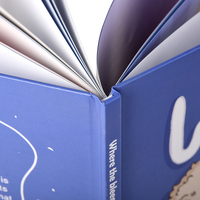 Impression de livres pour enfants en couverture rigide écologiques OEM avec papier offset, impression offset personnalisée à la demande