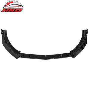 Kit de spoiler de pare-chocs avant noir brillant de style IKON pour Kia K5 2021-2024, PP 3 pièces, kit de carrosserie de haute qualité - Product Image 3