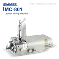 Machine à découper le cuir à couteau rond pour le travail du cuir MC-801
