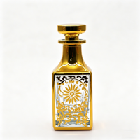 Flacons de parfum classiques de 150 ml, flacons dorés, grand flacon d'attar