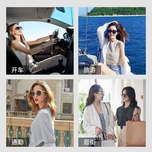 Lunettes de soleil Gm Cat Eye pour femmes, monture noire en PC, lentilles AC, protection UV375, type 3, style tendance - Product Image 5