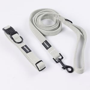 Accesorios para Mascotas, <span class=keywords><strong>Collar</strong></span> de Perro de Tweed con Hebilla de Metal Rosa Dorado, <span class=keywords><strong>Collar</strong></span> de Entrenamiento Ajustable de Seguridad Antitirones para Perros - Product Image 4