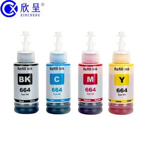 Xincheng 70ML EP <span class=keywords><strong>664</strong></span> 673 <span class=keywords><strong>664</strong></span> Juego de tinta de recarga para L355 L101 L110 L120 L200 L201 L210 L220 L300 L350 L355 Impresora - Product Image 2
