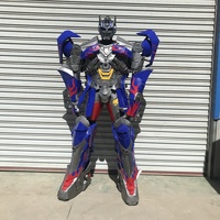 Costume de robot réaliste pour cosplay avec LED pour la décoration d'Halloween
