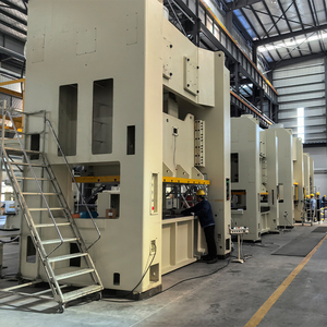 Suministro de fábrica, máquina de estampado de prensa eléctrica de marco de acero fuerte y de alta precisión, máquina de prensa mecánica de 160 toneladas - Product Image 5