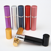 5 Ml 8 Ml 10 Ml 15 Ml 20 Ml Unieke Mooie Aluminium Lege Pocket Decoratieve Kleine Ronde Parfum Fles