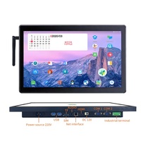Tout nouveau double écran 15,6'' + 7'' tactile LCD, 2G+16G 4G+32G RAM, Android 11/12/13/14/15, 4G WIFI RS232 RS485
