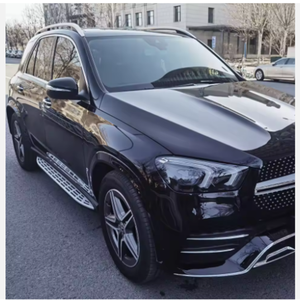 Marchepieds de voiture de style sport résistant aux chocs pour Mercedes-Benz GLE W167 2020-2024, marchepieds en aluminium avec protection - Product Image 3