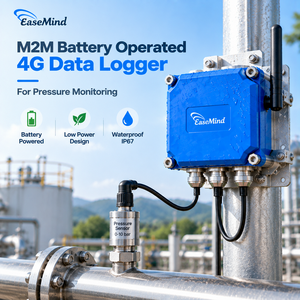 Enregistreur de données Modbus 4G M2M à piles pour la surveillance des équipements ruraux et la surveillance de la pression - Product Image 1