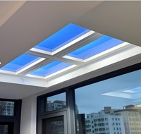 Plafonnier LED à effet de ciel artificiel, panneau lumineux à diffusion Rayleigh, lampe ciel bleu, simulation de lumière du jour pour bureau, hôtel, maison
