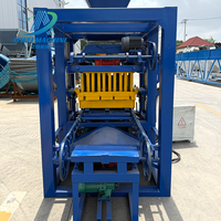 Prix d'usine – Machine semi-automatique QT4-24 pour la fabrication de blocs, machine à briques, machine à béton creux – Vente directe