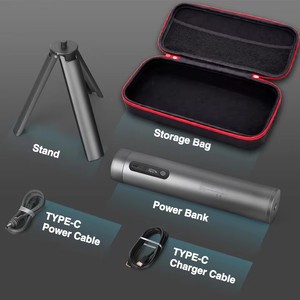 Support de batterie externe haut de gamme pour Starlink Mini 30000mAh 100Wh 100W, sortie stable, support métallique, étui de transport portable - Product Image 6