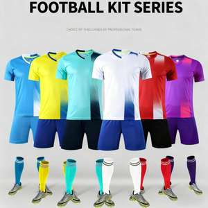 <span class=keywords><strong>Ensemble</strong></span> de survêtement de football rétro <span class=keywords><strong>Dortmund</strong></span> Vintage Kit, maillot de football 100% polyester, séchage rapide, imperméable, extensible, service OEM - Product Image 5