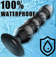 Masturbateur masculin en silicone, plug anal gonflable, masseur de prostate, vibrateur à queue, sensation de toucher réel, 100% étanche