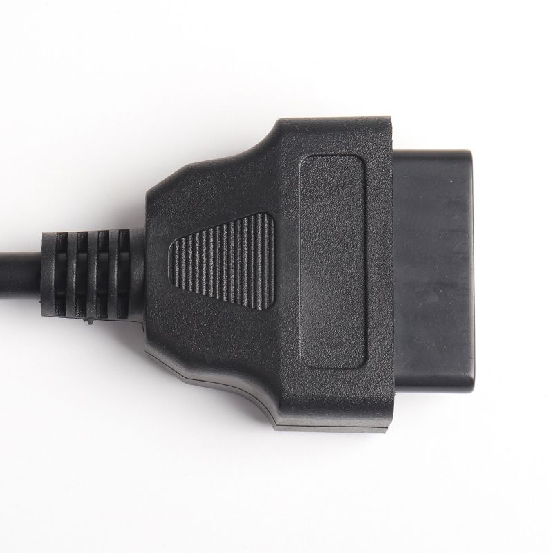 30cm OBD male to female 16pin 16 core extension cable OBD2 diagnostic tool extension cable