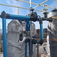 Raccord droit égal en alliage d'aluminium DN80 pour conduite d'air comprimé, raccords de transmission d'air propre de qualité électronique et alimentaire