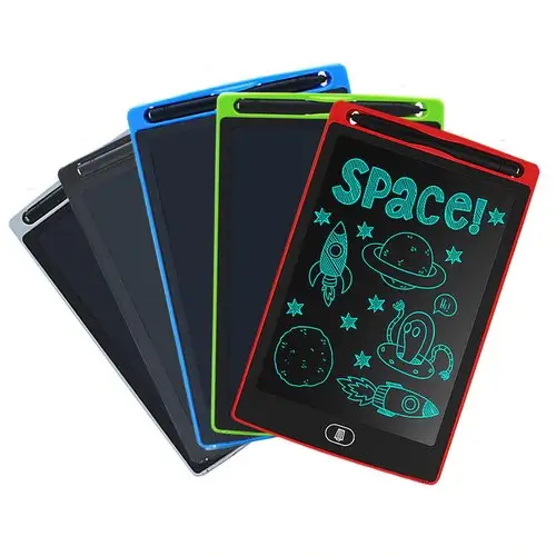 SUPERBOARD 8.5 Inch Magic Cartoon Lcd Writing Tablet Pad Kids Drawing Board Digital Doodle Pad Led Electronic Drawing Notepad