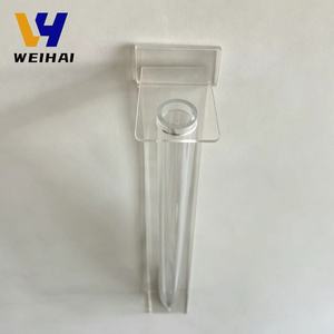 <span class=keywords><strong>Vase</strong></span> à fleurs mural en acrylique transparent, support mural en acrylique pour fleurs en <span class=keywords><strong>tube</strong></span> pour la décoration de la maison/présentation en fleuriste - Product Image 2