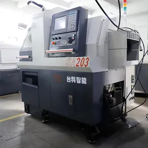 เครื่องกัดแนวนอน CNC 3แกนพร้อม ATC SA203แม่พิมพ์หมุนโรตารี่ความแม่นยำสูงน้อยกว่า20มม.