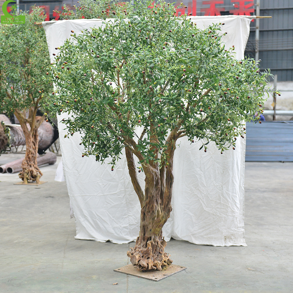 real wood olive trees artificial -220cm
