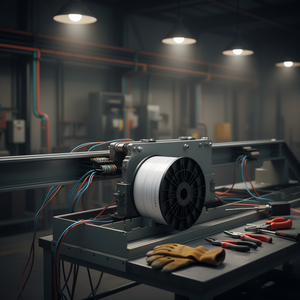 Nastro in Poliestere 5/8 Pollici X 630 Piedi, Nastro Piatto Stampato per Tirare Cavi, Nastri Elettrici - Product Image 2