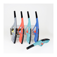 Briquet torche électrique double flamme MK, couleurs personnalisées modernes, boîte de présentation, briquet de cuisine USB