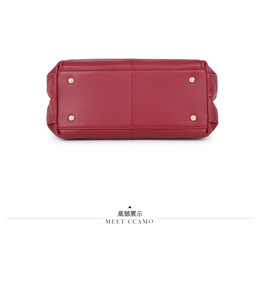 กระเป๋าโท้ทหนังแท้ขนาดใหญ่สำหรับผู้หญิง แฟชั่นใหม่ คุณภาพสูง กระเป๋าธุรกิจเรียบง่าย กระเป๋าสะพายไหล่ผู้หญิง - Product Image 6