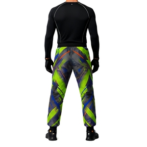 กางเกงเพนท์บอลสำหรับผู้ชาย ชุดเล่นกีฬากลางแจ้ง ลายสีสันสดใส ผ้าโพลีเอสเตอร์ พร้อมแผ่นป้องกันหัวเข่า มีกระเป๋าหลายช่อง อุปกรณ์เพนท์บอล - Product Image 3